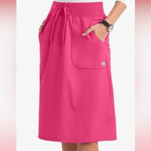 Pink Scrub Skirt